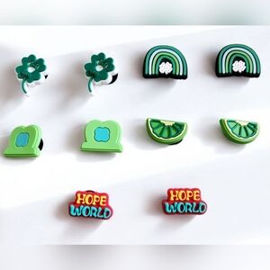 St Patrick's Day Croc Charms